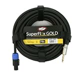 OSP SuperFlex GOLD Premium Speaker Cable 75' NTK-QTR (1/4)