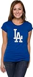 Los Angeles Dodgers Women's Primary Logo Fashion Cap Sleeve Tee