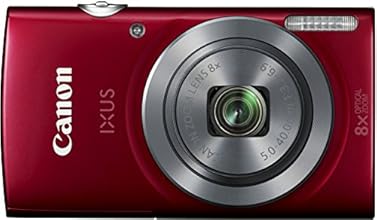 Canon Ixus 160 Appareil photo num&eacute;rique compact 20 Mpix &Eacute;cran LCD 2,7" Zoom optique 8X Rouge