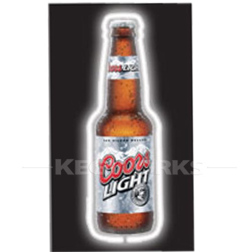 Coors Light Bottle Neon Sign