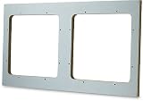 Q-Logic A-D10SQ Square Baffles Mount two square subs in your Q-Logic dual 10