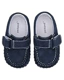 Pediped Originals * Will -- Navy Nubuck * Soft Leather-Soled Shoes! Large (US size: 5.5 -6 / 18-24 months / EU Size 21)