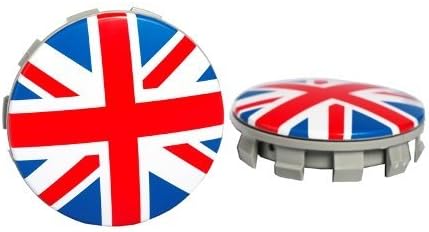 StatiCap Audi Center Wheel Cap Hub With Uk Flag Logo
