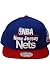 Mitchell And Ness NBA Media Day New Jersey Nets Wool Snapback Hat ...