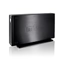 Trekstor DataStation maxi m.ub 3,5" SATA externes USB Festplattengehäuse (8,9cm) USB 2.0 schwarz mit Backup Funktion inkl. Nero Back UP2 "push-for-backup" Funktion / Bootfähig / Aluminium