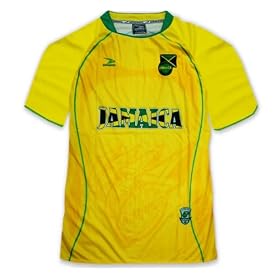Jamaica PRO Soccer Jersey :: PRO Futball Jersey (Yellow & Green)