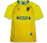 Jamaica PRO Soccer Jersey :: PRO Futball Jersey (Yellow & Green)