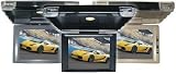 Absolute PFL118IRG (GRAY) 11 TFT-LCD Overhead Flip-down Monitor with Built-in IR Transmitter and Remote