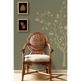 RoomMates RMK1165GM Cherry Blossom Peel & Stick Appliques