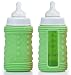 Coddlelife Silicone Bottle Wrap with Ultra Cushioning, Green