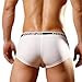 Dominik Underwear Cotton Trunk, Mens, White