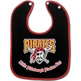 Pittsburgh Pirates Two-Toned Snap Baby Bib