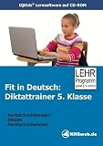 Fit in Deutsch - Diktattrainer 5. Klasse Einzellizenz