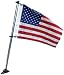 Taylor Made Products 921 24" Pontoon Marine Flag Pole with Flag