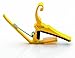 Kyser Quick-Change Capo for 6-string acoustic guitars, Yellow Blaze, KG6Y