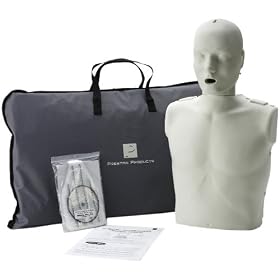 First Voice PP-AM-100M Prestan Professional Adult/Child CPR-AED Training Manikin with CPR Monitor