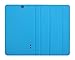 Insignia Flex 7-Inch Tablet (NS-15AT07) Custom Fit Portfolio Leather Case Cover with Built In Stand- Blue