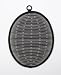 OXO Good Grips Silicone Pot Holder with Magnet, Licorice Black