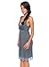 kathy ireland Womens Comfortable Chemise Nightgown Sleepwear with Lace Trim