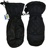 2-4yrs Mitten. N’ice Caps Tm. Leather Palm Quilted Shell