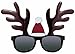 Forum Novelties Reindeer Sunglasses Multi