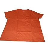 Hanes V Neck Short Sleeve Misses Relaxed Fit Perfect T