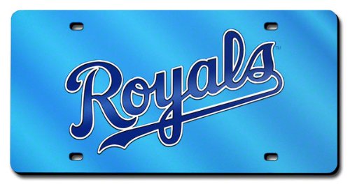 Kansas City Royals License Plate Cover (Script Wordmark)