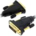 Electronics : Eforcity Black 6 FT / 2 Meter DVI-D M/M Digital /Digital Dual Link Cable for Flat Panel Displays, Digital CRT Displays, HDTV and Video Projectors, including DFP and LCD types
