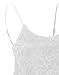 Women's Scoop Neck Sleeveless Strap Floral Lace Short Casual Playsuit Romper