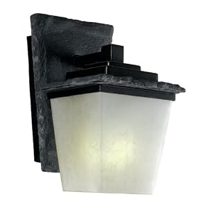 Kenroy Home 70507SL Flintridge Outdoor Small Wall Lantern by 