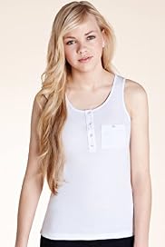 Angel Pure Cotton Plain Vest Top