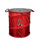 Ball State Cardinals NCAA Collapsible Trash Can by Logo Chair