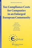 Tax compliance costs for companies in an enlarged European Community