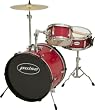 Pulse 3-Piece Kid/Junior Drum Set Bright Red