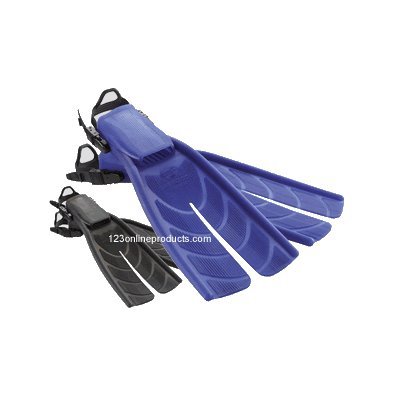 Sherwood Trek Open Heel Fins Black