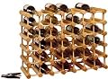 J.K. Adams MWR-40 Hardwood 40-Bottle Wine Rack, Natural