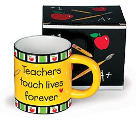 Teachers Touch Lives Forever Coffee Mug Great Teacher's Gift