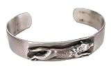 Wolf Wolves Werewolf Were Dog Silver Tone Pewter Bracelet