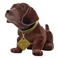 Der Original Wackelhund Dackel klein, L�nge 20cm, H�he 10cm