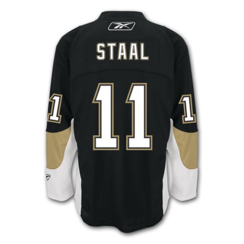 Jordan Staal Pittsburgh Penguins Rbk Premier Replica Dark NHL Hockey Jersey