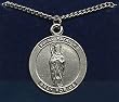 Pack of 4 Religious St. Patrick, Patron of Ireland, Medal Pendant Necklaces 18"