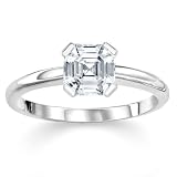 1.52 CT SIGNATURE IDEAL ASSCHER DIAMOND F VS1