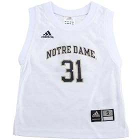 Adidas Notre Dame Fighting Irish #31 White Toddler Replica Basketball Jersey