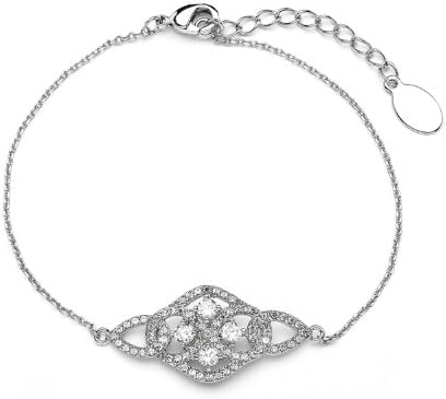 Great Gatsby Couture Bridal Chain Bracelet