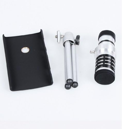Aluminium 12x Optical Zoom Telescope Camera lens with Mini Tripod for NOKIA Lumia 920