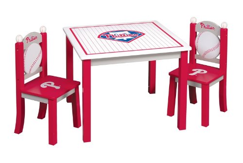 Philadelphia Phillies Table And Chairs Set