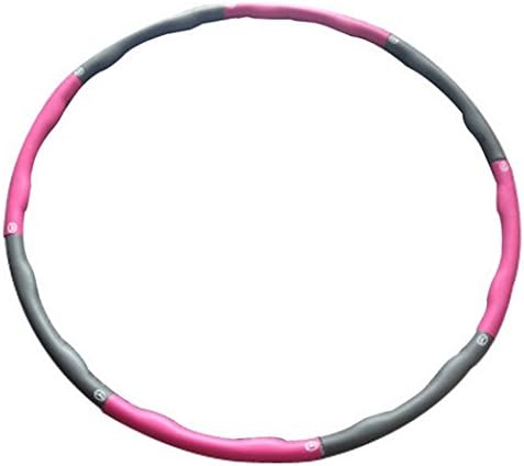 Bespri (Dia.40") Large Weighted Hula Hoop for Exercise and Fitness