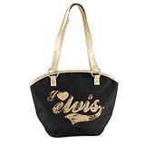 I Love Elvis Black and Gold Handbag/Tote