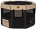 Precision Pet Soft Side Play Yard, Navy/Tan, Small