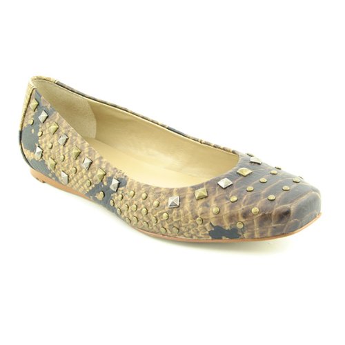 RACHEL ROY Adina Flats Shoes Brown Womens